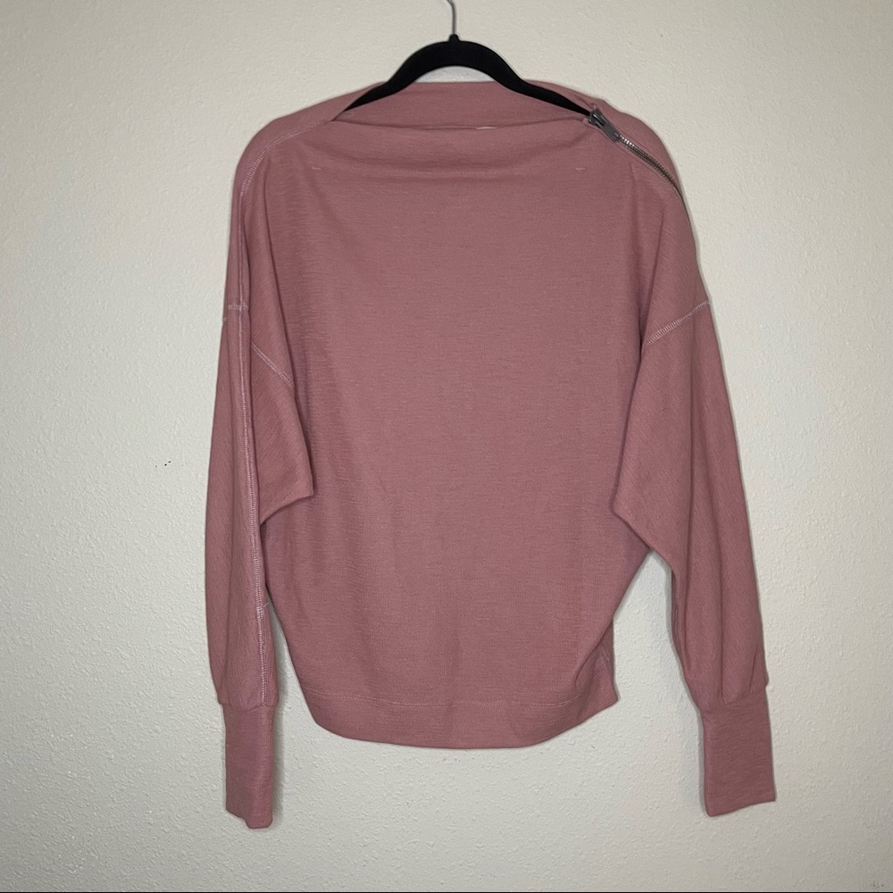 We The Free Nikala Zip Shoulder Top